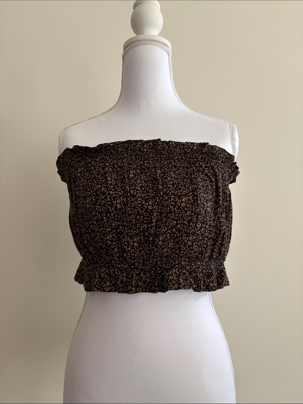 American Eagle Tube Top - floral print